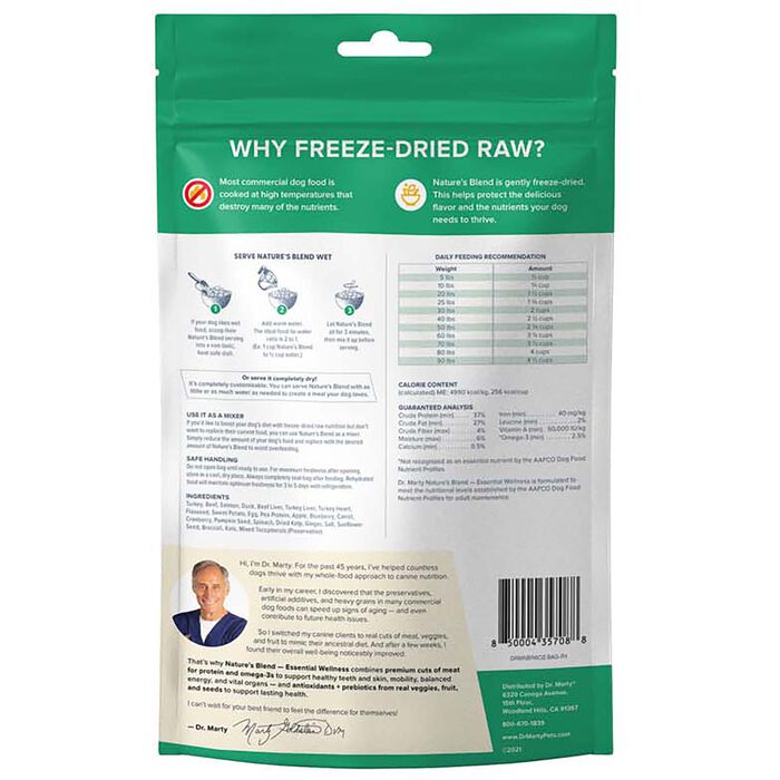 Bundle: Dr. Marty Premium Food + Probiotics - Essential Wellness Bundle for Dogs product detail number 1.0
