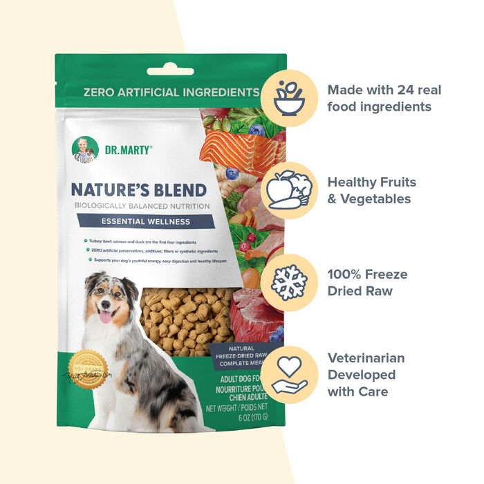 Bundle: Dr. Marty Premium Food + Probiotics - Essential Wellness Bundle for Dogs product detail number 1.0