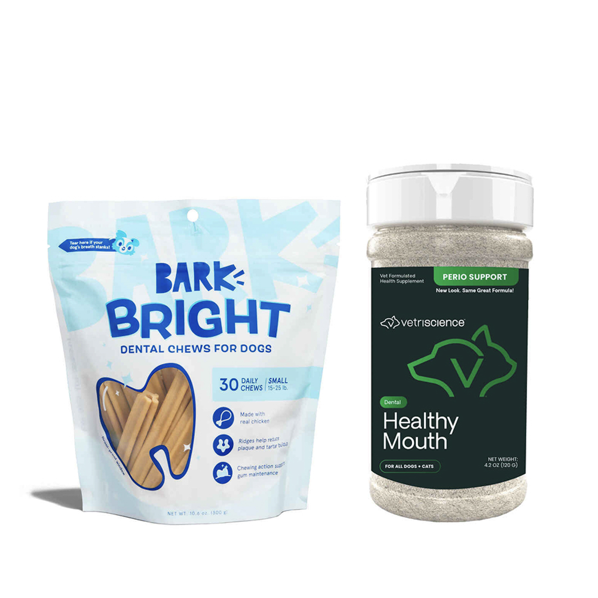 Bundle: BARK Bright + VetriScience - Dental Care Bundle for Dogs-product-tile
