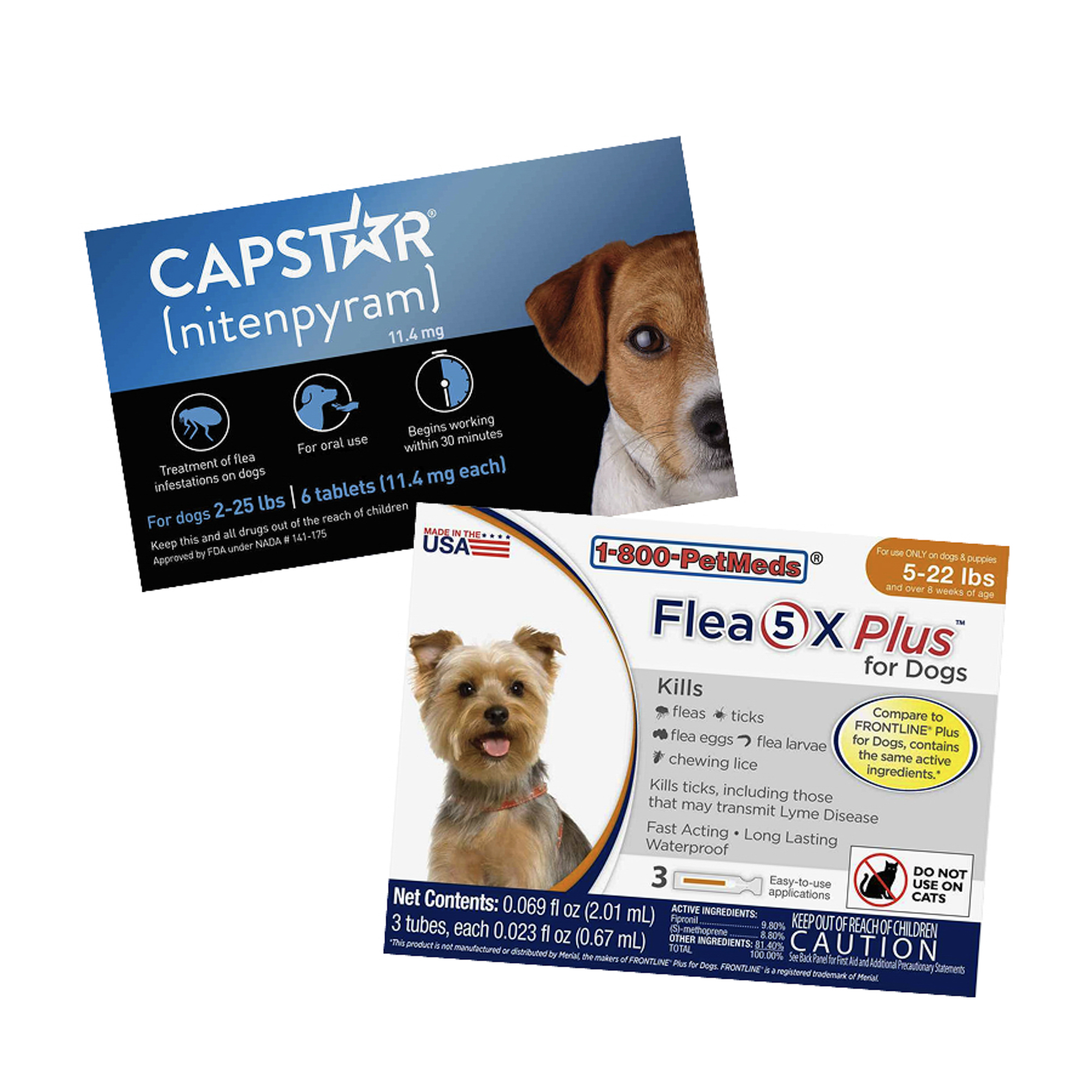 Bundle: Capstar + Flea5X Plus - Flea Treatment Bundle for Dogs-product-tile